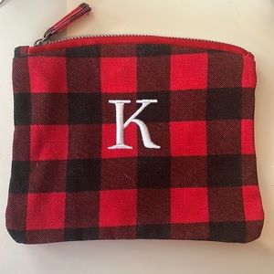 Buffalo plaid small bag